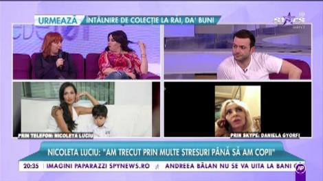 Nicoleta Luciu: ”Am trecut prin multe stresuri până să am copii”