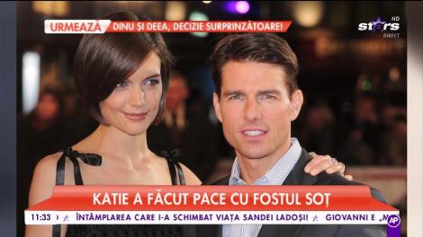 Tom Cruise și Katie Holmes au făcut pace!