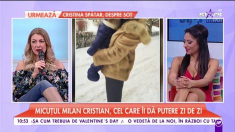 Valentina Pelinel, topită după fiul ei, rodul iubirii cu Cristi Borcea