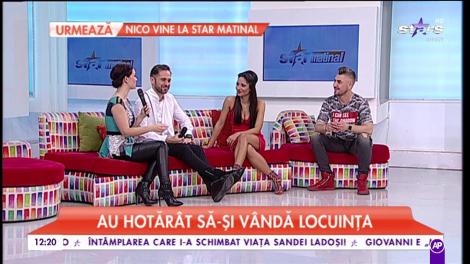 Deea si Dinu Maxer îşi vând apartamentul