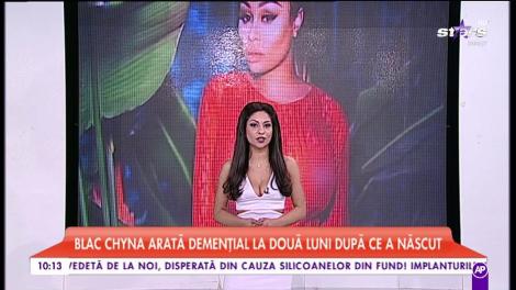 Blac Chyna arată demețial la două luni după ce a născut!