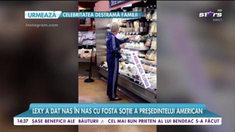 Lexy a dat nas în nas cu fosta soţie a lui Donald Trump