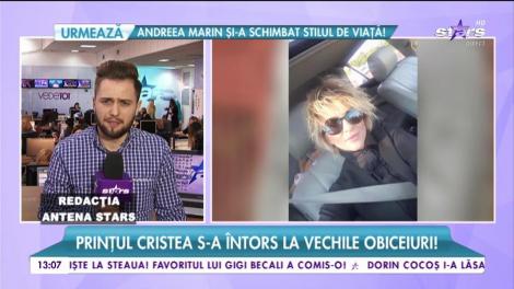 "Prinţul" Cristea s-a întors la vechile obiceiuri! Fostul fotbalist nu a renunţat la distracţiile în cluburi