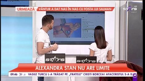Alexandra Stan nu are limite! Artista s-a fotografiat în ipostaze extrem de sexy