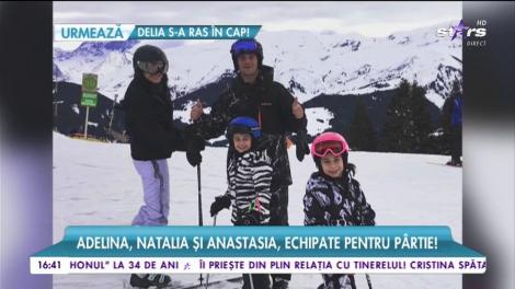 Cristi Chivu este un tată fericit și pe pârtie