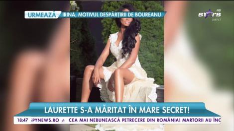 Laurette a făcut pasul cel mare şi s-a măritat în închisoare cu iubitul ei, Ciprian Nistor