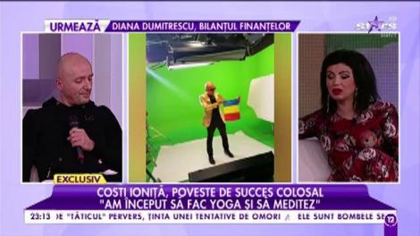 Costi Ioniță, poveste de succes colosal "Mai nou sunt vegan"