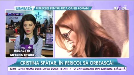 Veste teribilă pentru Cristina Spătar! Vedeta, în pericol să orbească!