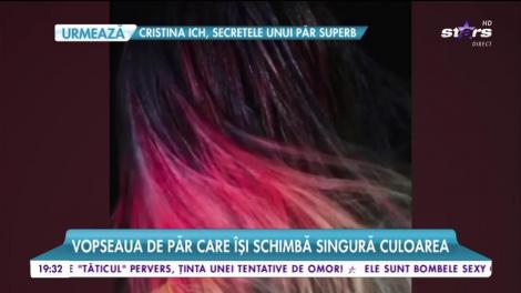 O companie a creat vopseaua de păr care își schimbă singură culoarea