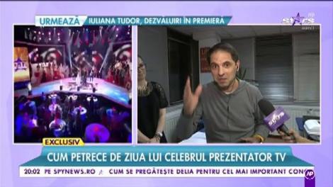 Dan Negru își sărbătorește ziua de naștere în redacția "Te pui cu blondele?"