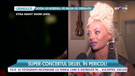 Delia s-a accidentat la repetițiile show-ului Psihedelia