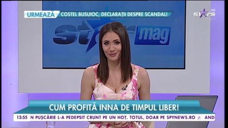 Cum să fii şic pe bicicletă. INNA ne arată c&acirc;t de simplu este!