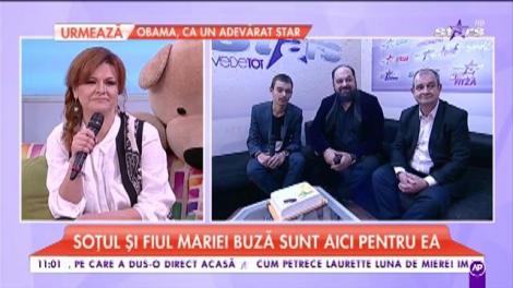 Maria Buză, în lacrimi la TV, de ziua ei! Nu şi-a mai putut stăpâni emoţiile