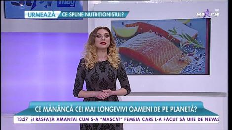 Meniul cu care poți ajunge sănătos tun la 100 de ani