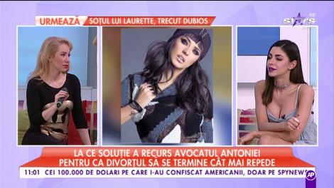 La ce soluție a recurs avocatul Antoniei pentru ca divorțul să se termine cât mai repede