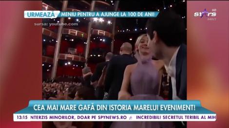 Imagini fabuloase de la premiile Oscar 2017. Cea mai mare gafă din istoria marelui eveniment