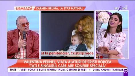 Valentina Pelinel, viața alături de Cristi Borcea