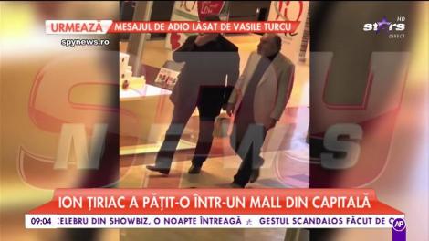 Ion Țiriac a pățit-o într-un mall din Capitală