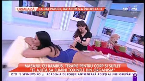 Masajul cu Bambus, terapie pentru corp și suflet