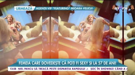 Femeia care dovedește ca poți fi sexy și la 57 de ani! Pictorial incendiar!