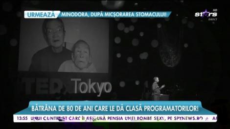 Bătrâna de 80 de ani care le dă clasă programatorilor!