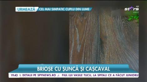 Imagini interzise pofticioșilor! Brioșe cu șuncă și cașcaval