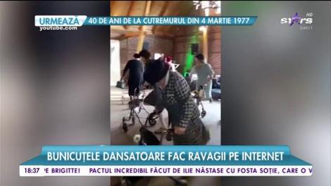 Bunicuțele dansatoare fac ravagii pe internet. Se mișcă de parcă ar avea 20 de ani