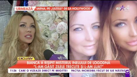 Bianca Drăguşanu a ridicat vălul misterului din jurul INELULUI de LOGODNĂ!