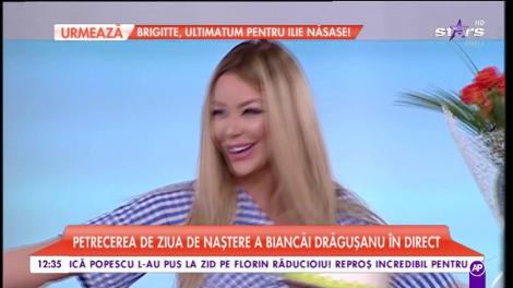 Petrecere la ziua de naștere a Biancăi Drăgușanu, în direct la Star Matinal!