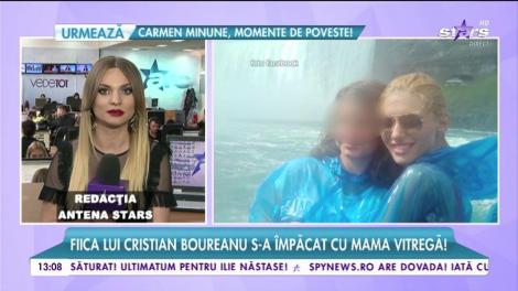 Fiica lui Cristian Boureanu s-a împăcat cu mama vitregă!