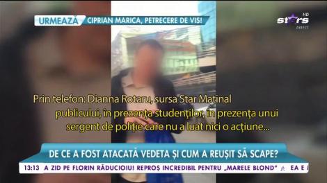 Celebră cântăreaţă, agresată în plină stradă!