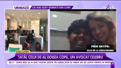 Iulia de la Abracadabra a ales NUMELE BEBELUȘULUI pe care i-l va dărui iubitului indian