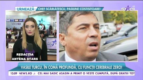 Vasile Turcu, în comă profundă, cu funcţii cerebrale zero!
