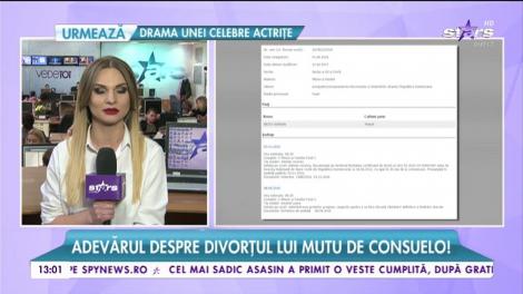 Ce se întâmpla de fapt între cei doi când pozau într-un cuplu fericit?Adevărul despre divorţul lui Mutu de Consuelo!