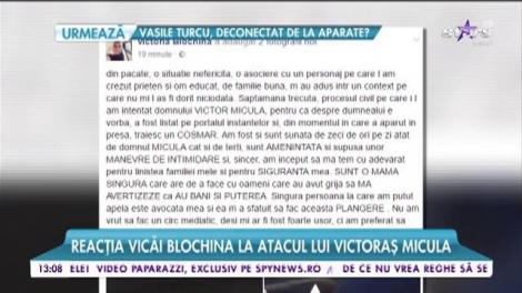 Victoraş Micula, acuzaţii grave la adresa Vicăi Blochina