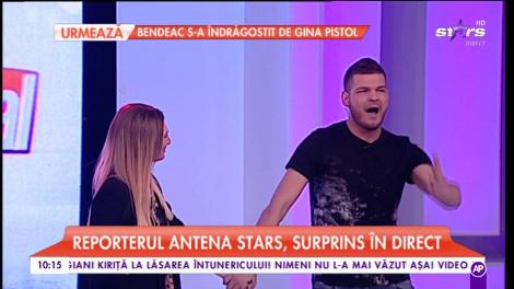 Răzvan Botezatu şi Alina, reporter Antena Stars, dans emoţionant în platoul Star Matinal