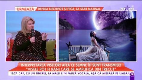 Lorena Diaconescu, psiholog: "Visele nu sunt întâmplătoare"