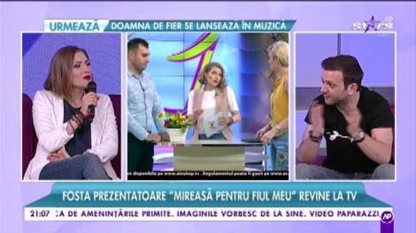 Mirela Boureanu Vaida: ”Mi se impută că am trădat emisiunea Mireasă pentru fiul meu. Nu a depins de mine... Este o perioadă foarte sensibilă”