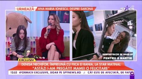 Nu te așteptai să auzi asta la un copil de vârsta ei! Rania, fata Denisei Nechifor: ”Acceptă-mă așa cum sunt pentru că eu te accept”