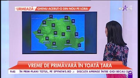 Meteorologii au anunțat vreme de primăvară în toată țara