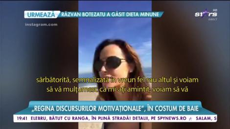 Andreea Raicu a sărbătorit ziua femeii departe de casă!