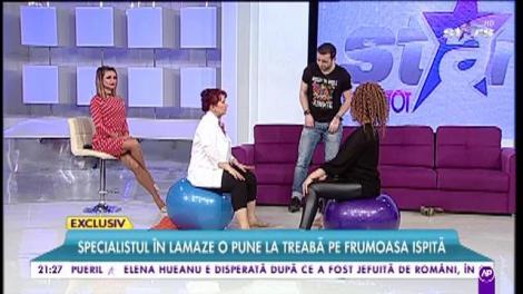 Exerciții pentru gravide cu cea mai sexy ispită de la Insula iubirii