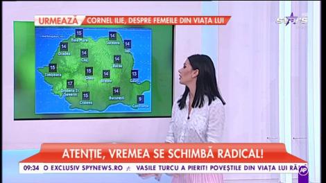 Meteorologii anunță ploi în mare parte din ţară, dar şi ninsori în zonele montane