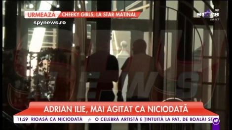 Adrian Ilie, surprins în ipostaze incendiare