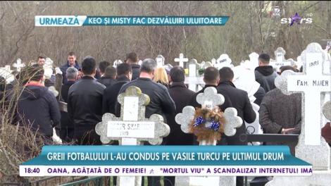 Greii fotbalului l-au condus pe Vasile Turcu pe ultimul drum