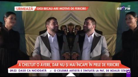 Florin Salam a cheltuit o avere, dar nu-și mai încape în piele de fericire