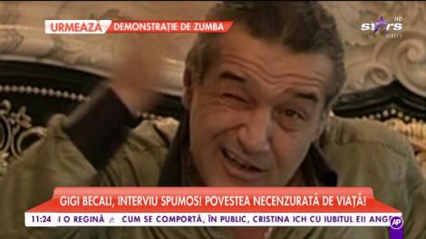 Gigi Becali, o poveste impresionantă de viaţă! De la suferinţă, la bani cu nemiluita