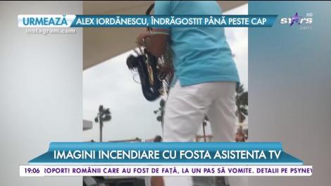 În timp ce unii lucrează, Rodica Miron se distrează