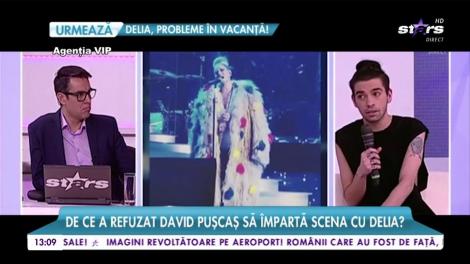 De ce a refuzat David Pușcaș să &icirc;mpartă scena cu Delia? Fiul Luminiței Anghel explică motivele!