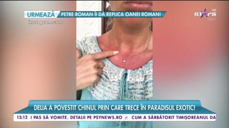 Nu a plecat bine în vacanță și deja Delia are probleme! A povestit chinul prin care trece!
